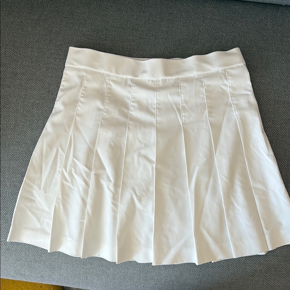 uniqlo White Pleated Skirt size S